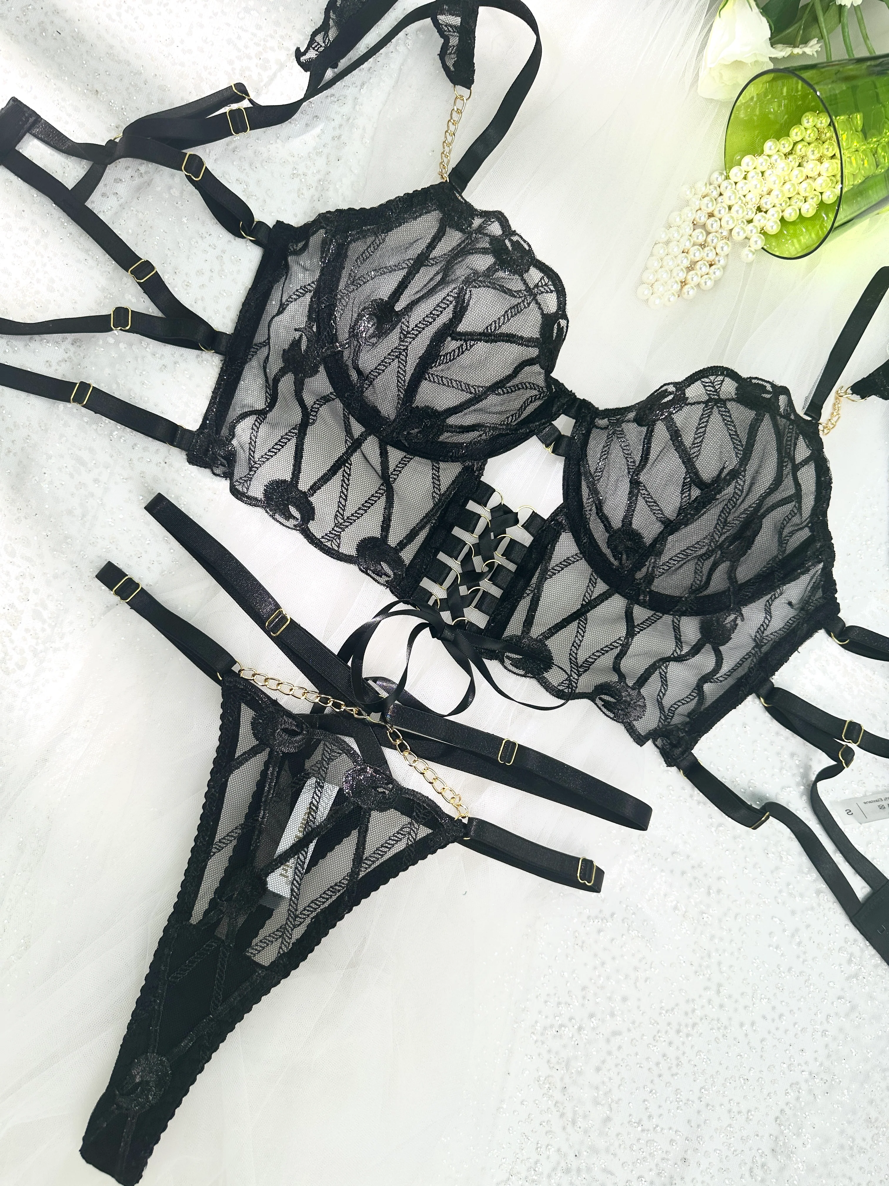 Adriana Noir Adjustable Set - Image 15