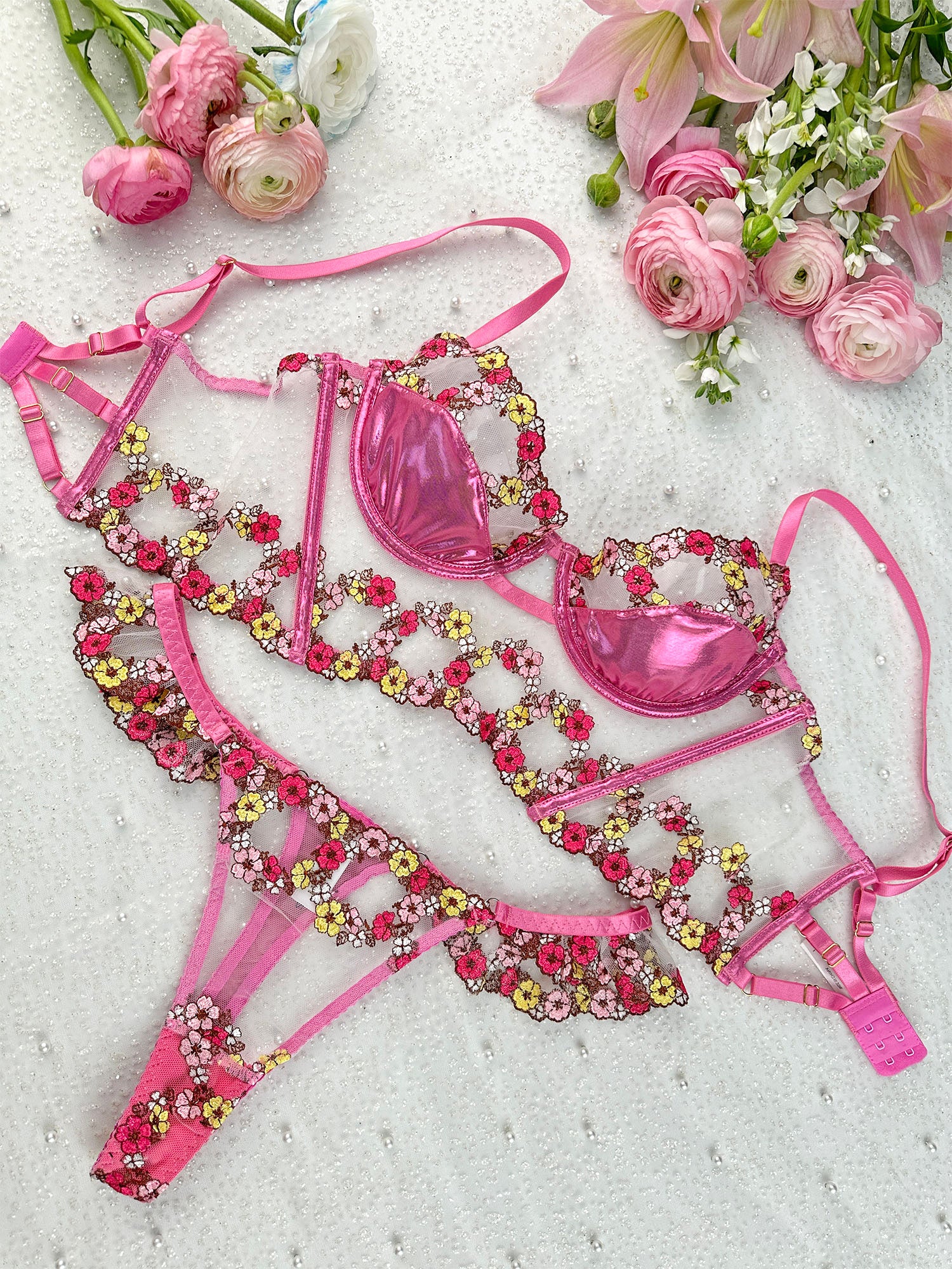 Amelia Petal Lingerie Set - Image 24