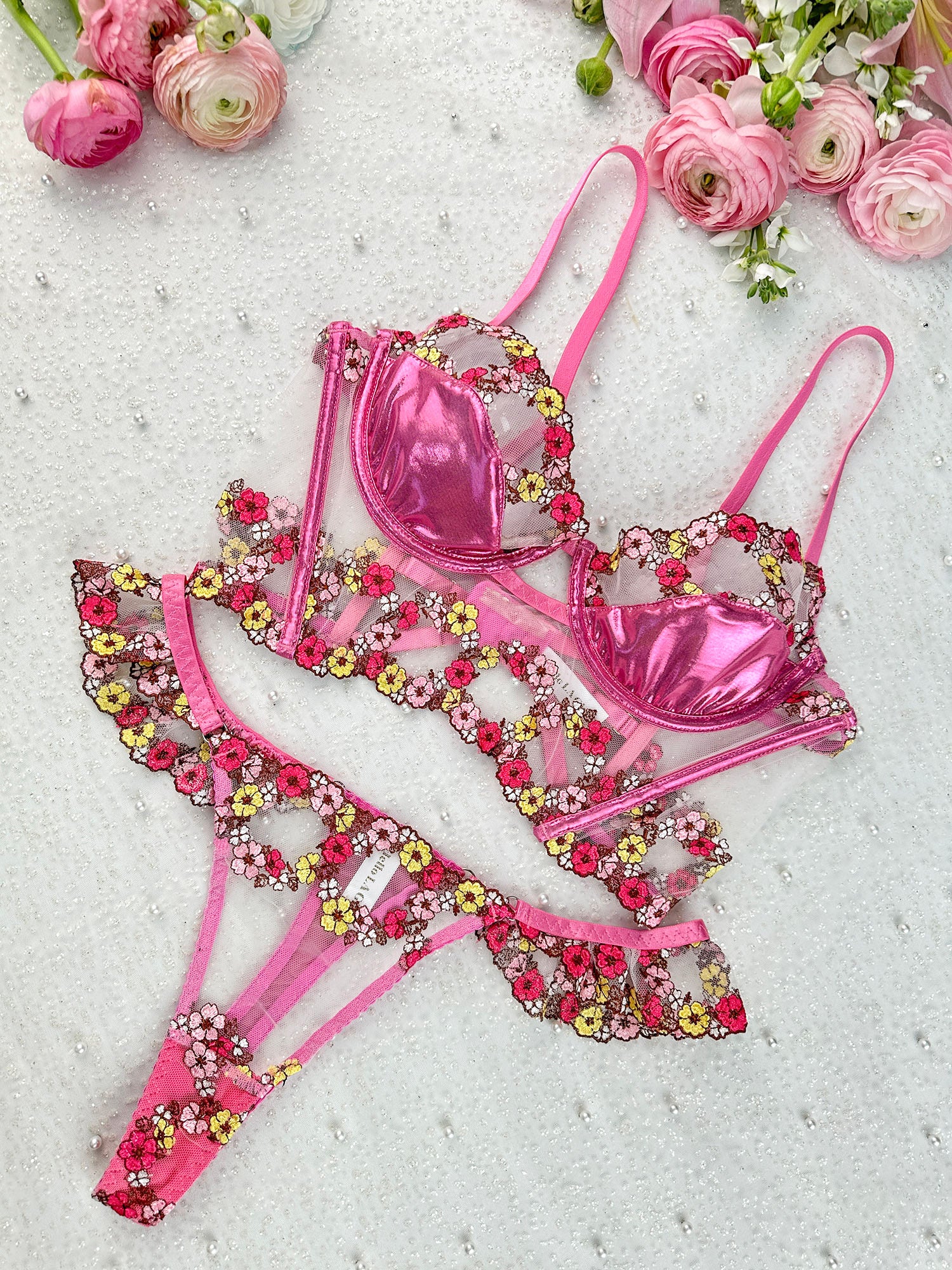 Amelia Petal Lingerie Set - Image 26