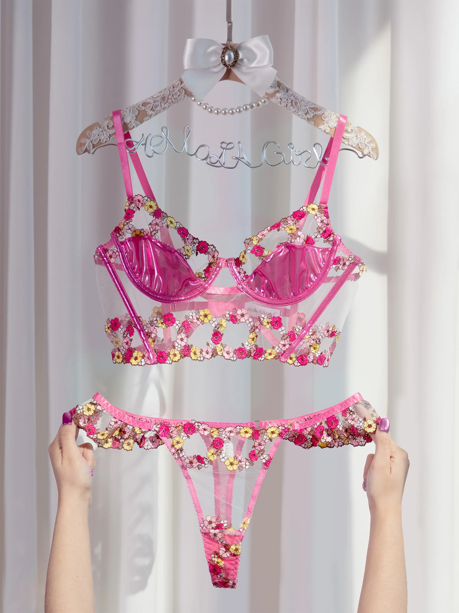Amelia Petal Lingerie Set - Image 28