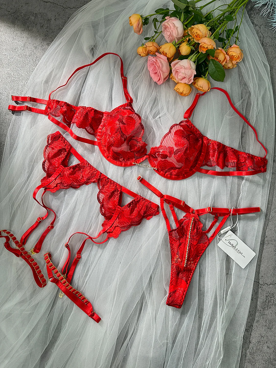 Luxurious Fancy Sexy Lingerie Set - Image 13