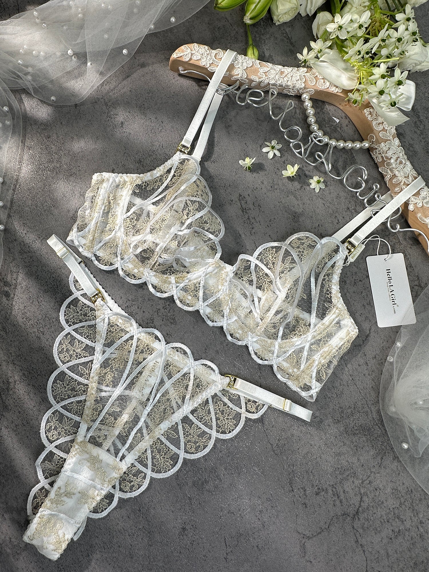 Heavenly Glow Radiance Luxe Lingerie Set - Image 14