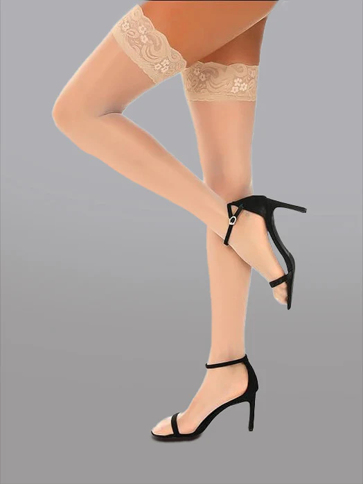 Lace Top Stockings - Image 20