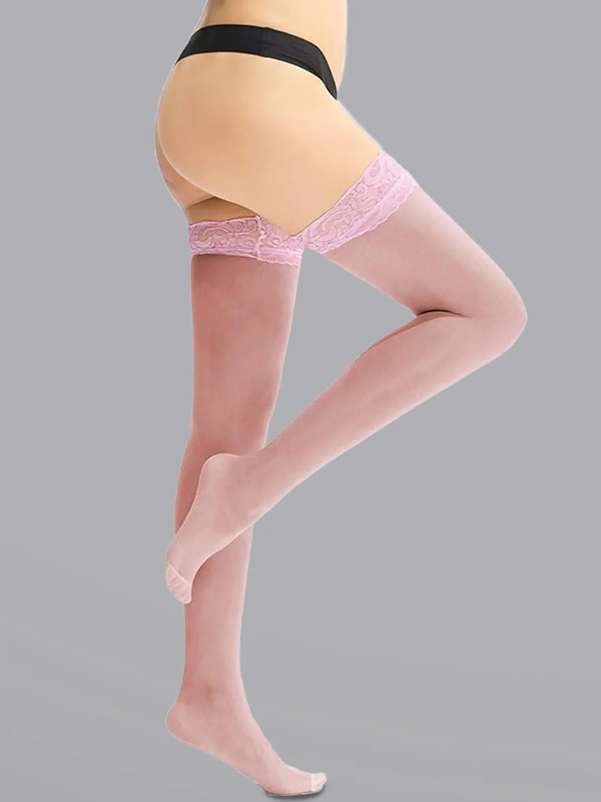 Lace Top Stockings - Image 25