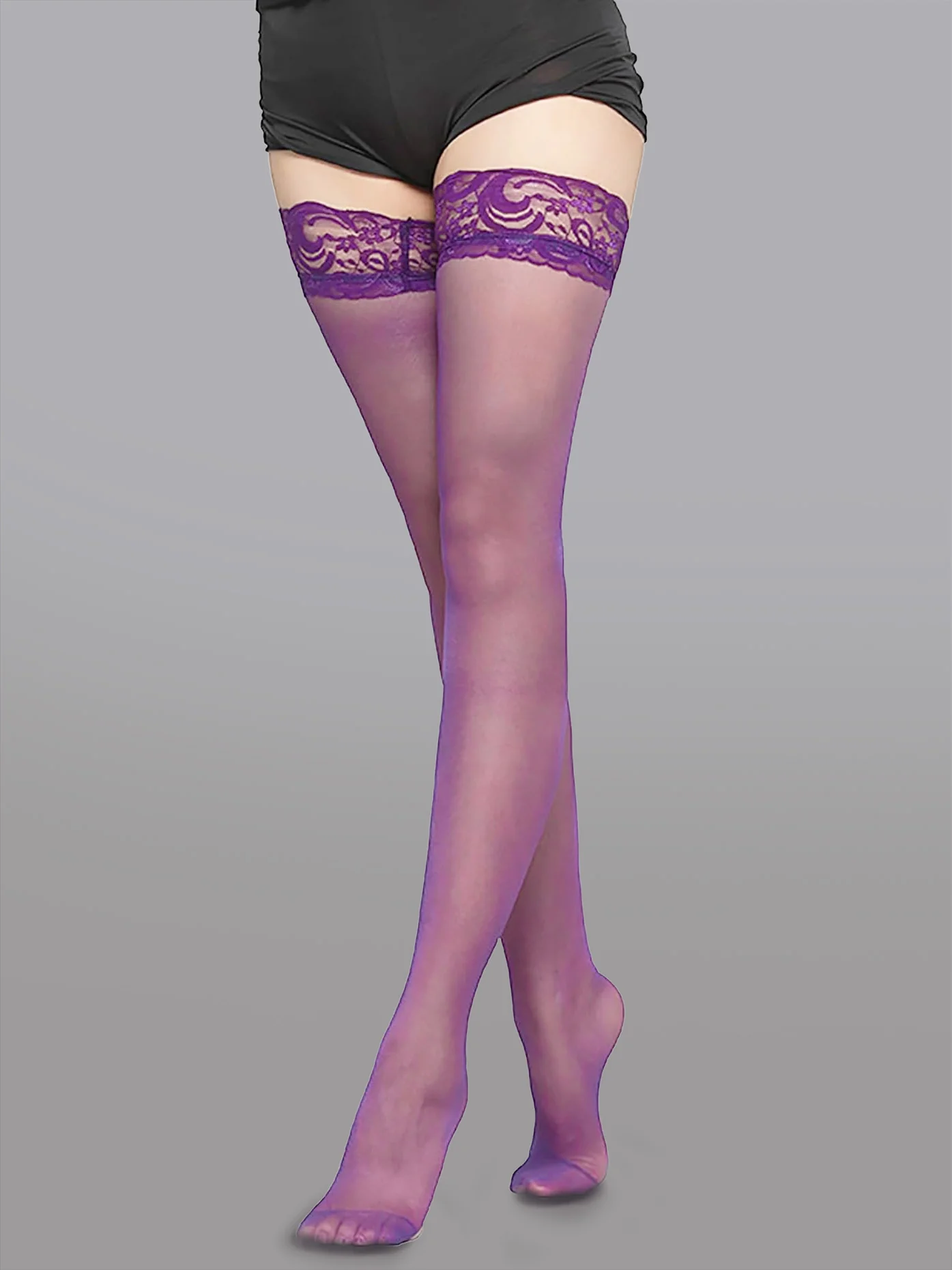 Lace Top Stockings - Image 26