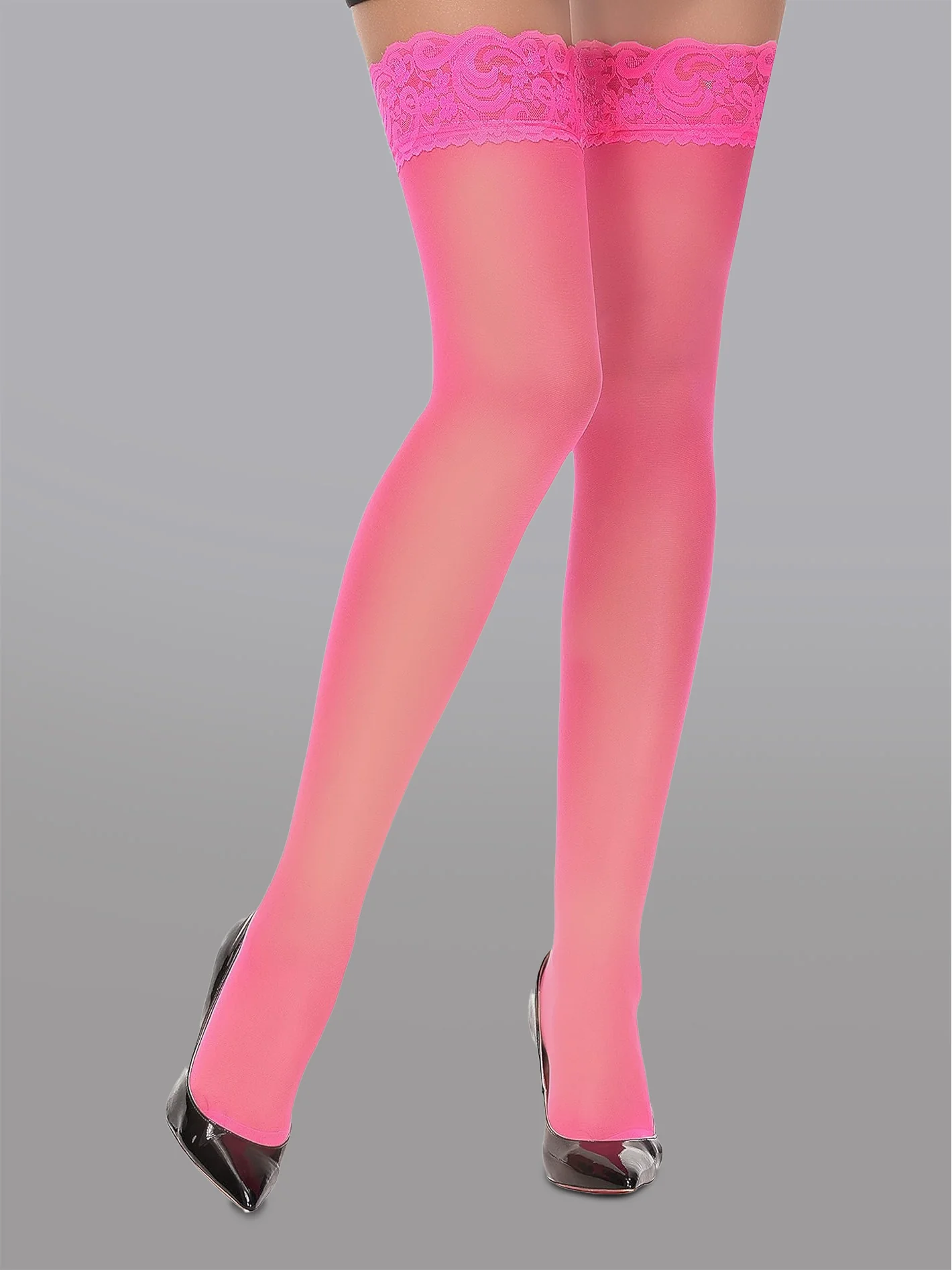 Lace Top Stockings - Image 35