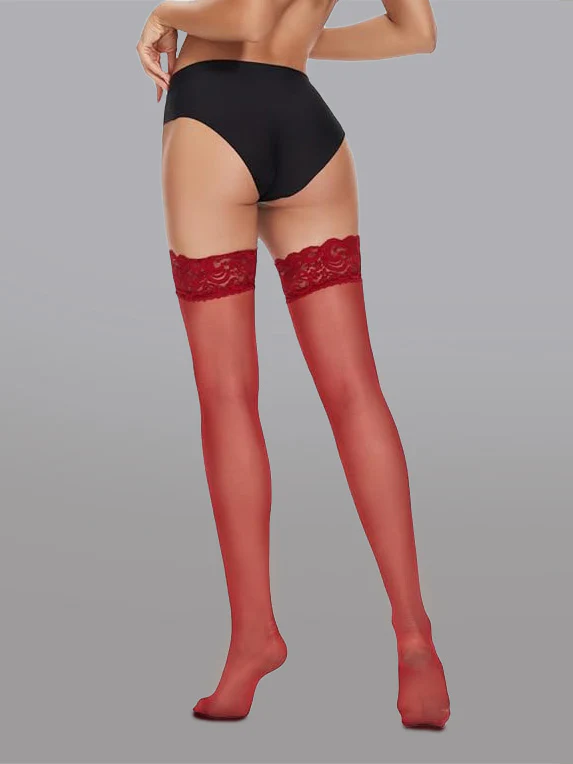 Lace Top Stockings - Image 43