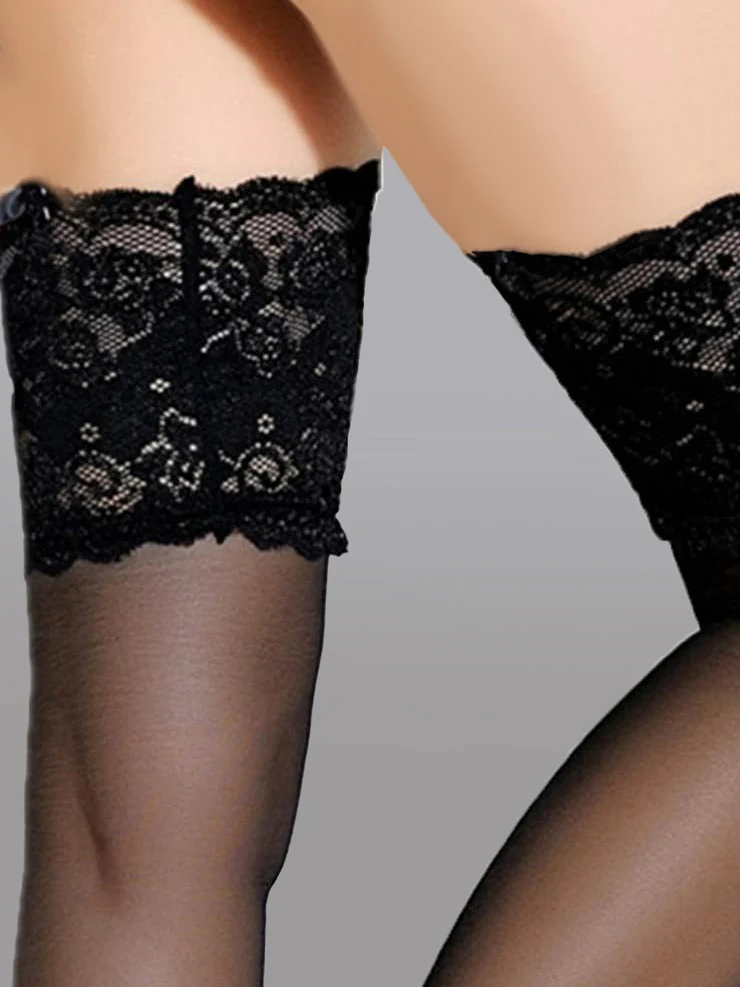 Lace Top Stockings - Image 53