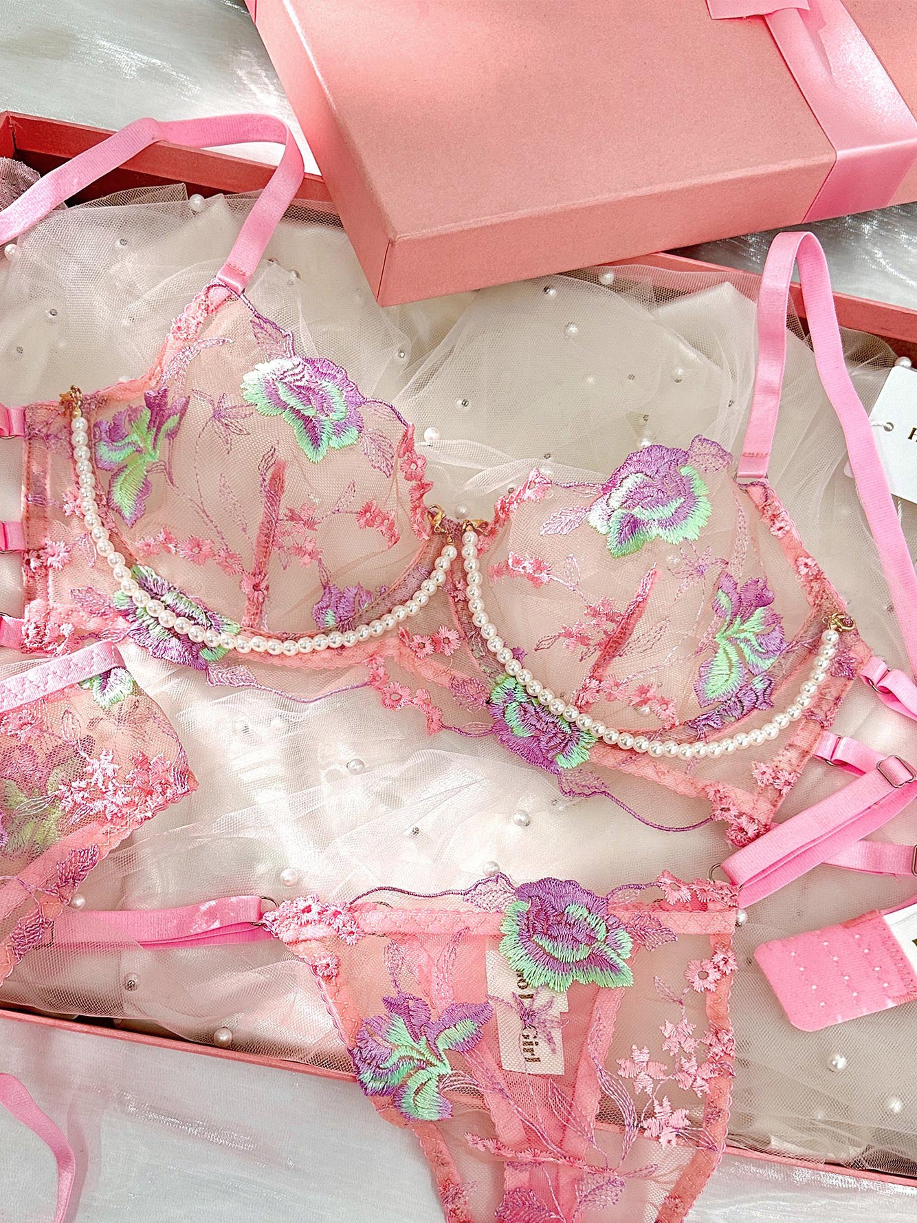 Pearl Chain Lingerie DIY Accessory - Image 4