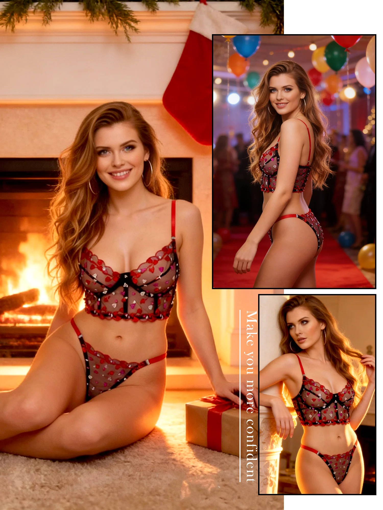 Sweetheart Delights Lingerie Set - Image 16