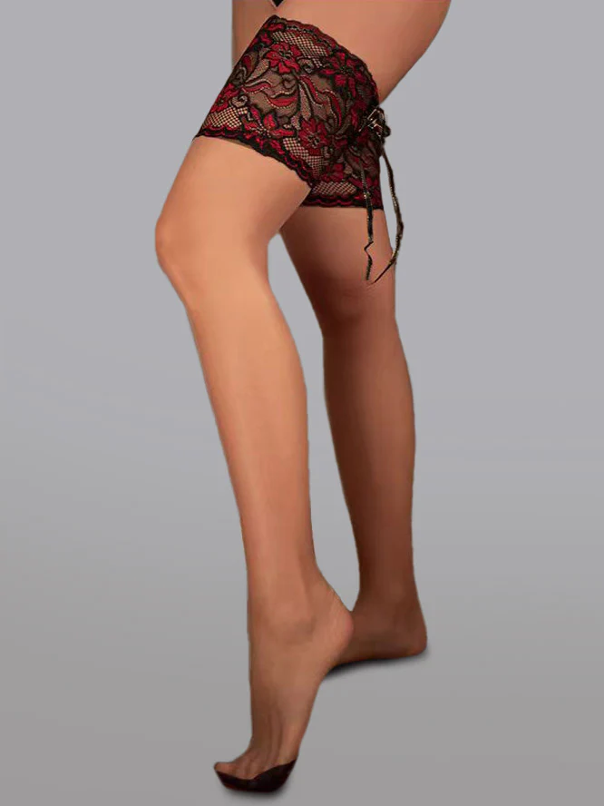 Sexy Lace Binding Stockings - Image 6